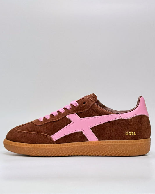 2001 Crossroads (Coffee/Candy Pink Suede)