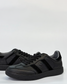 GoodSole 2001 Parallel Leather Slip-On Sneaker Black/Black | Women's Sneakers | Gretel Lane