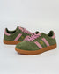 GoodSole 2001 Parallel Women' Sneaker in Sage & Pink Suede | Gretel Lane