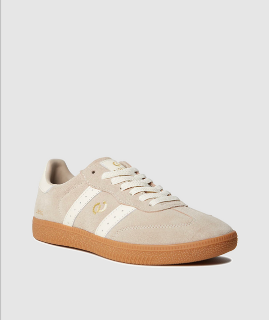 GoodSole 2001 Parallel Women's Lace-up Sneaker Tropical Taupe Suede | Women's Sneakers | Gretel Lane