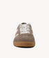 GoodSole 2001 Parallel Women's Suede Sneaker Walnut Brown/Ivory | Women's Footwear | Gretel Lane
