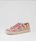 Pamela Pink Woven Leather Sneaker | Gretel Lane