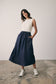 Revival Denim Skirt (Dark Blue Denim)