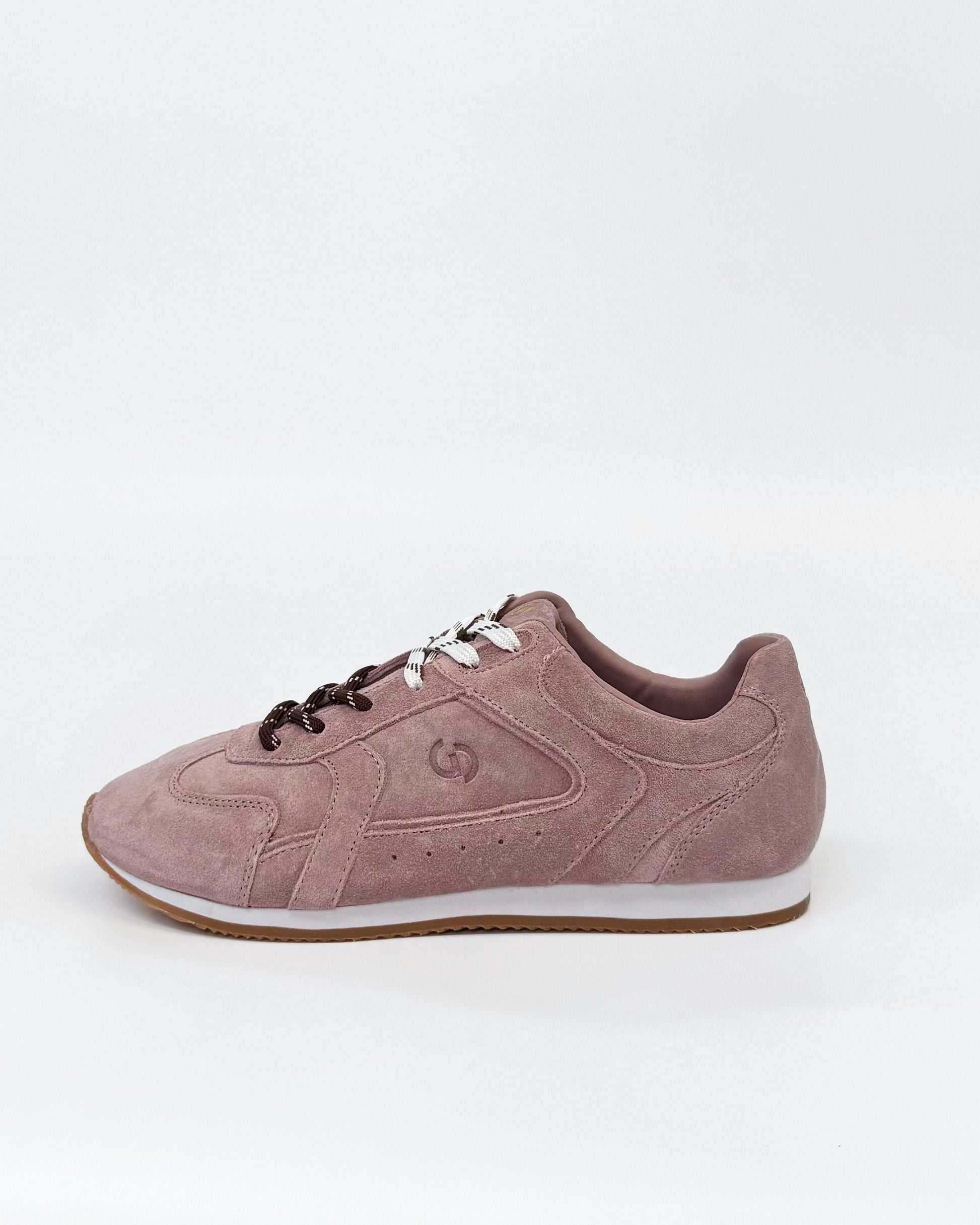 GoodSole Women's Pink Suede 3001 Balance Sneaker | Gretel Lane
