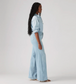 Levi Women's 318 Wide Leg Jeans in Light Blue | Gretel Lane