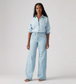 Levi Women's 318 Wide Leg Jeans in Light Blue | Gretel Lane