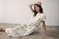 Tranquility Dress (Olive Floral)