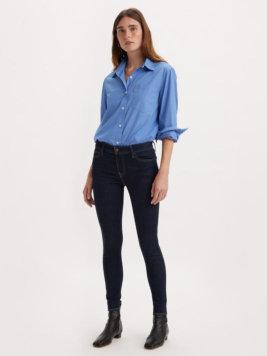 710 Mid Rise Super Skinny Jeans (Don't Let It Go)