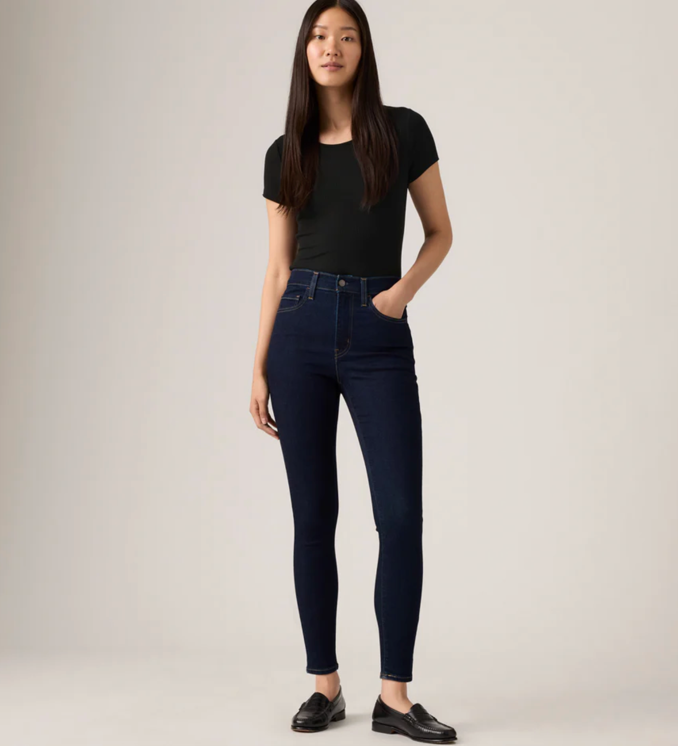 Levi 720 Dark Blue Women's Jeans | Gretel Lane