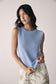 Rebound Knit Tank (Sky)