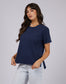 AAE Washed Tee (Navy)