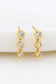 Abby Crystal Earring (Gold)