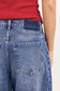 Among The Brave Academy Denim Barrel Knee Length Shorts Deep Blue | Women's Shorts | Gretel Lane