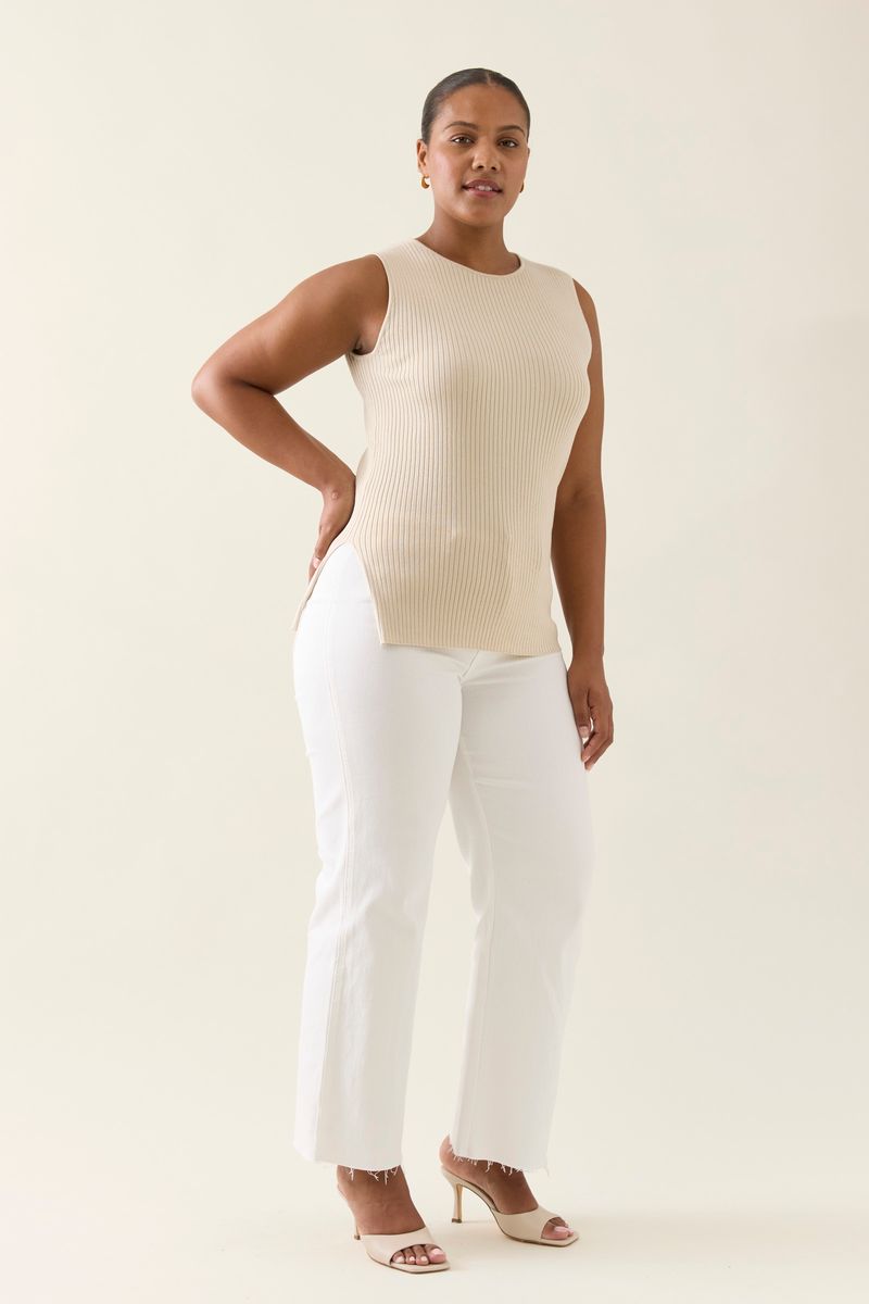 Adele Split Tank (Canvas)