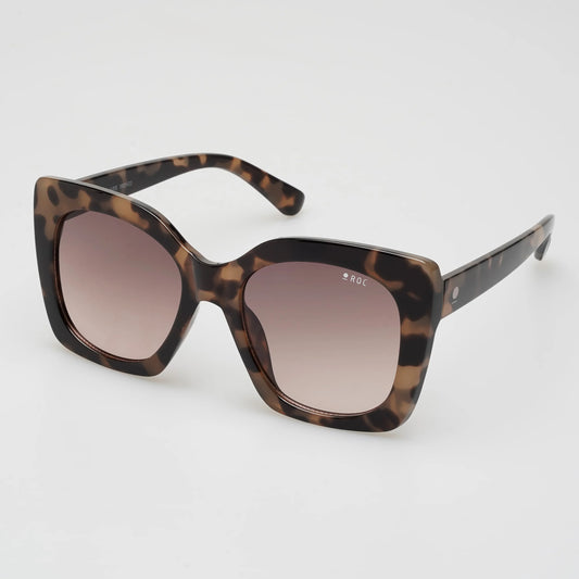 Roc Airs Large Frame Sunglasses Tortoiseshell | Women's Sunglasses | Gretel Lane