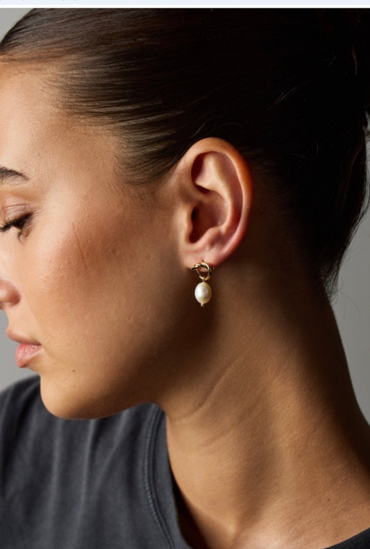 Zafino Alice Pearl Drop Earring Silver | Women's Jewellery | Gretel Lane
