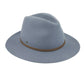 Rigon Headwear Alpine Soft Wool Felt Fedora Blue | Women's Hats | Gretel Lane