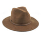 Alpine Soft Wool Felt Fedora Chocolate - RW190