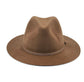 Alpine Soft Wool Felt Fedora Chocolate - RW190