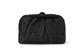 Amalia Petite Gathered Clutch (Black)