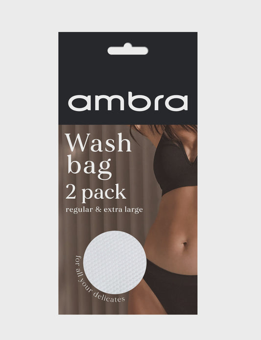 Ambra Twin Wash Bag (White)