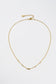 Zafino Amy Mini Crystal Gold Necklace | Gretel Lane