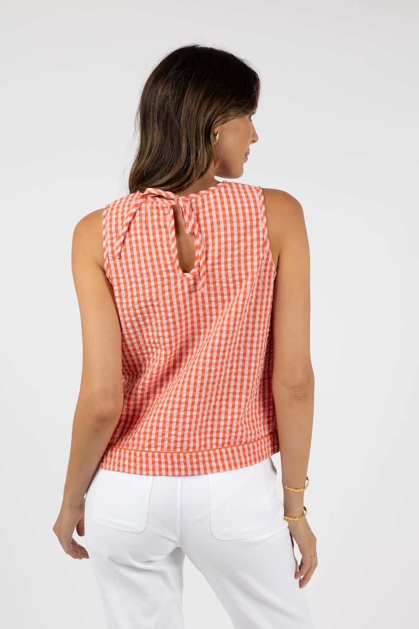 Ana Top (Pink/Red)