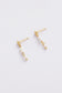 Zafino Annika Pearl Drop Stud Earring Gold | Women's Jewellery | Gretel Lane