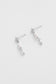 Zafino Annika Pearl Drop Stud Earring Silver | Women's Jewellery | Gretel Lane