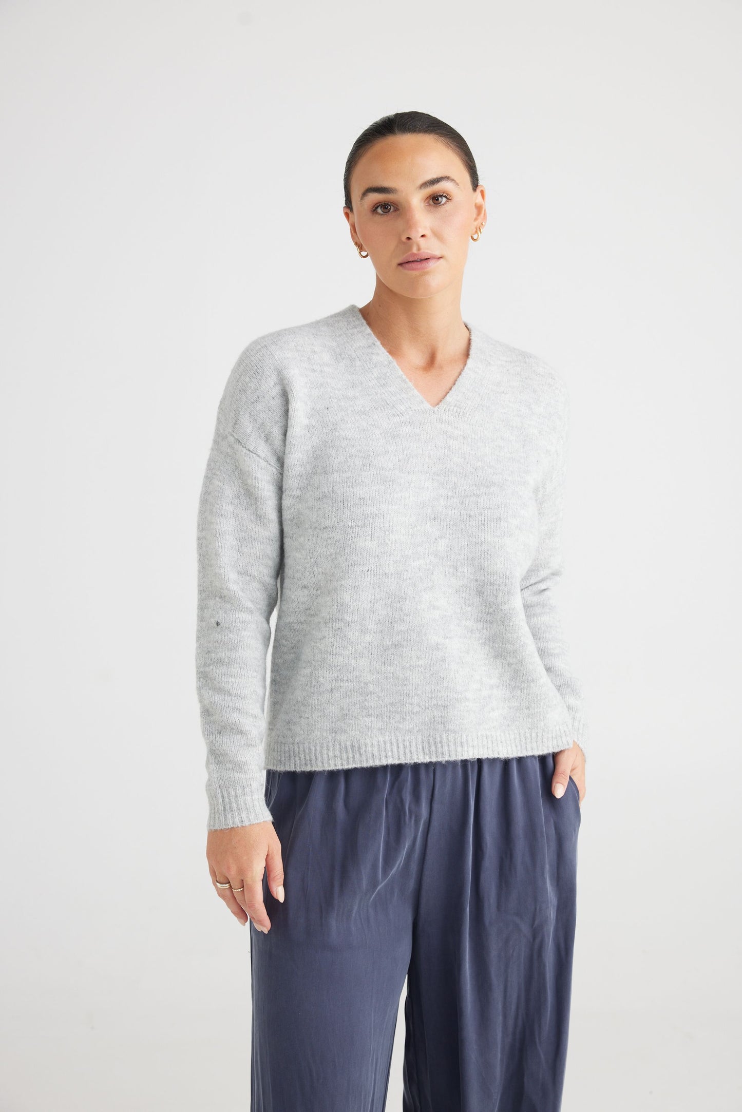 Apres Knit (Grey Marle)