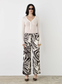 Esmaee Argyle Relaxed Full Length Pant | Women's Clothing | Gretel Lane