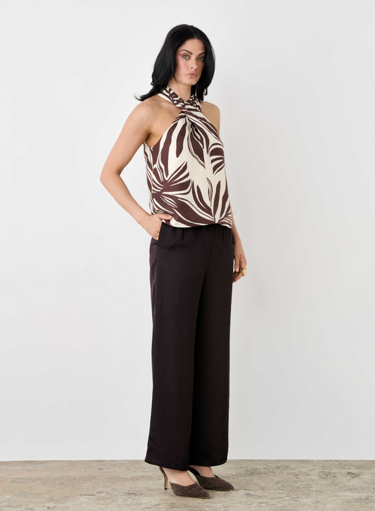 Esmaee Argyle Halter Top | Women's Clothing | Gretel Lane