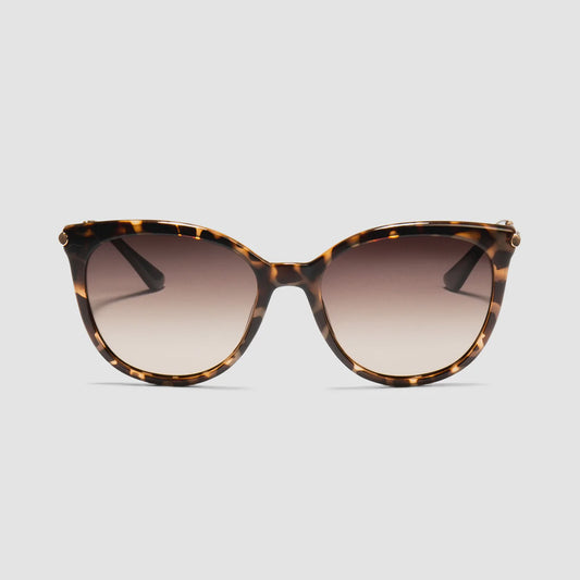 Locello Ashley Round Polarised Sunglasses Tortoiseshell | Women's Sunglasses | Gretel Lane