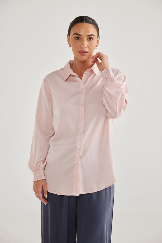 Audrey Shirt (Blush)