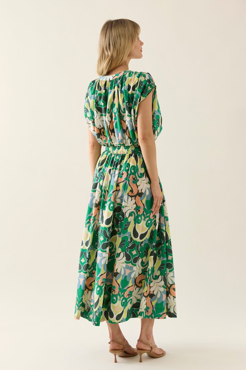 Aurora Maxi Skirt (Paisley)