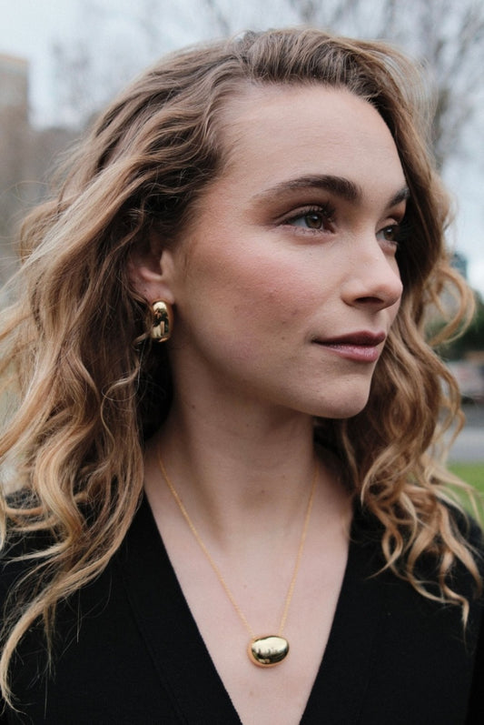 Zafino Women's Gold Ava Statement Earrings | Gretel Lane