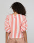 Boom Shankar Ava Cotton Seersucker Top Watermelon Stripe | Women's Clothing | Gretel Lane