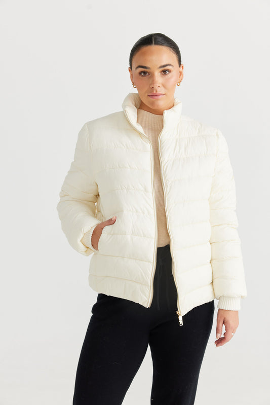Avalanche Puffer (White)
