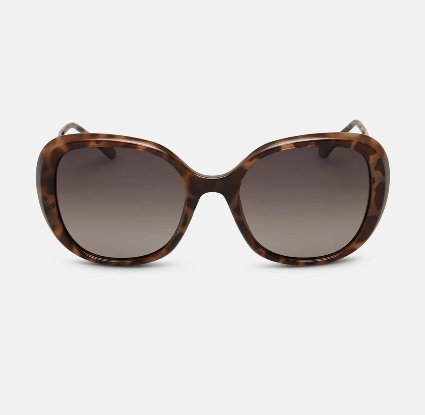 Locello Avery Round Polarised Tortoiseshell Sunglasses | Women's Sunglasses | Gretel Lane