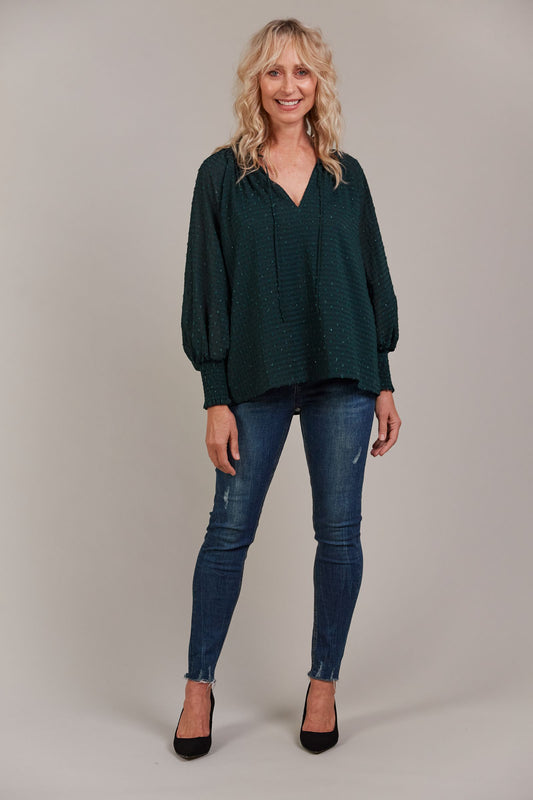 Ayana Blouse (Peacock)