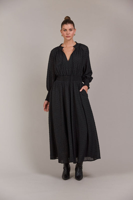 Ayana Maxi Dress (Black)