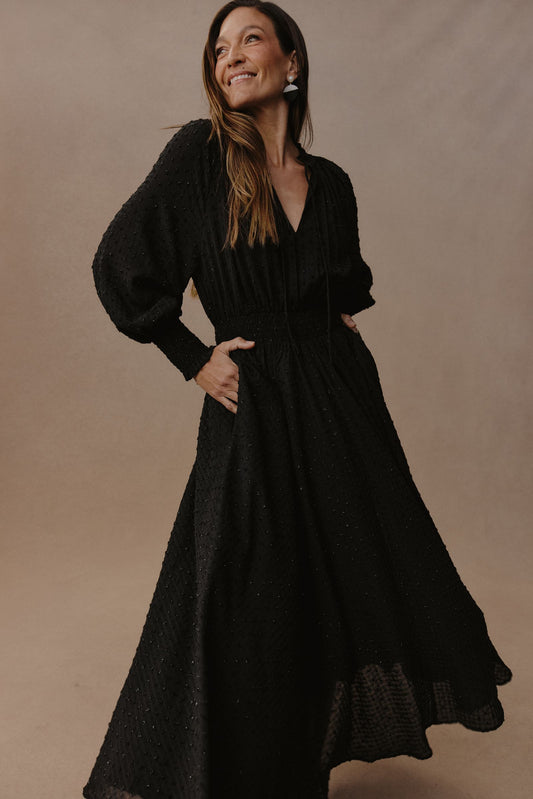 Ayana Maxi Dress (Black)