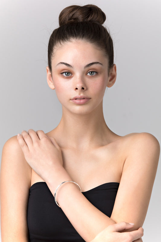 Liberte Sonny Women's Textured Bangle Gold | Women's Jewellery | Gretel Lane