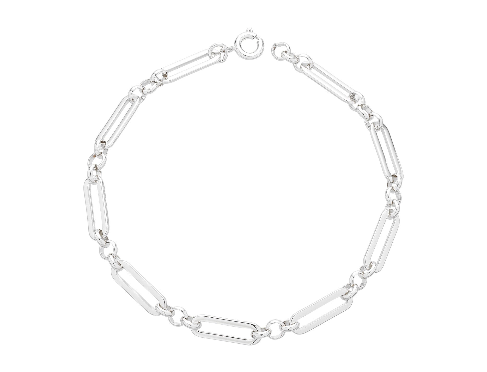 Liberté Maeve Chain Link Bracelet in Silver | Women's Jewellery | Gretel Lane