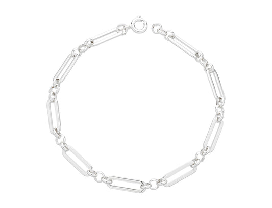Liberté Maeve Chain Link Bracelet in Silver | Women's Jewellery | Gretel Lane