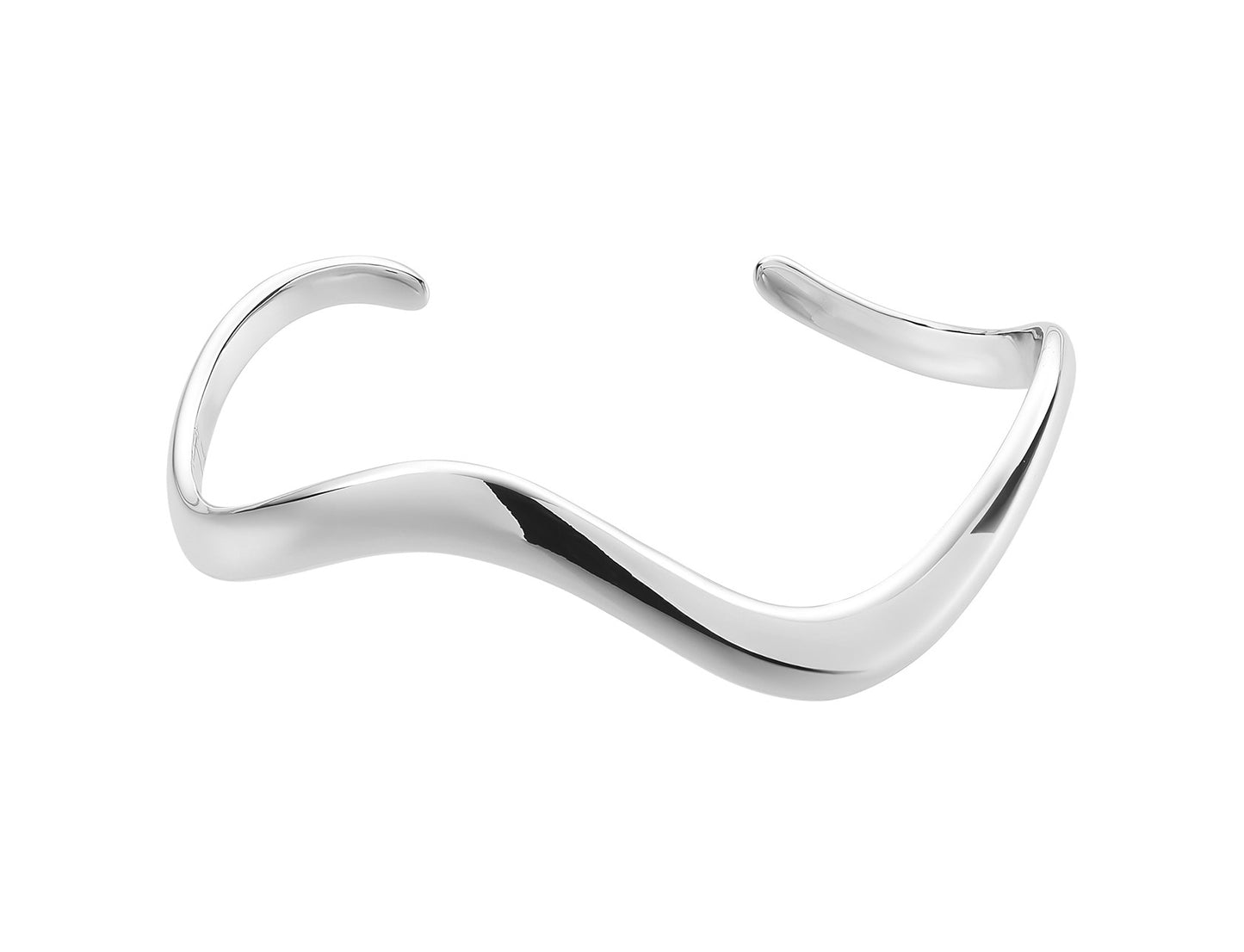 Liberte Mia Wave Open Cuff Silver | Women's Jewellery | Gretel Lane