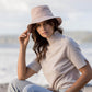 Before Dark Rosie Linen Bucket Hat Dusty Rose | Women's Hats | Gretel Lane