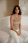 Amba Tank (Nut w/ Ecru Stripe)