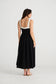 Jolie Dress (Black w/ Natural)