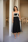 Jolie Dress (Black w/ Natural)